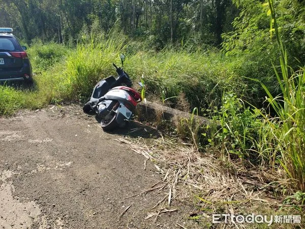 ▲▼台29線產業道路溝圳內驚見男屍　農民巡田地嚇壞報警。（圖／記者吳奕靖翻攝）