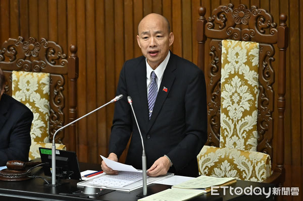 ▲▼立法院院長韓國瑜。（圖／記者李毓康攝）