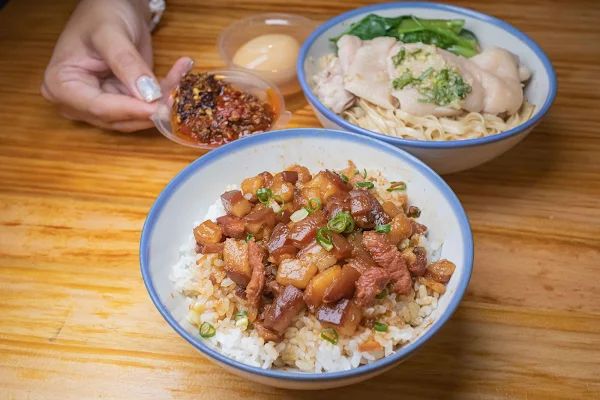 ▲台中北區美食「桂蘭麵」。（圖／美熊很愛吃提供）