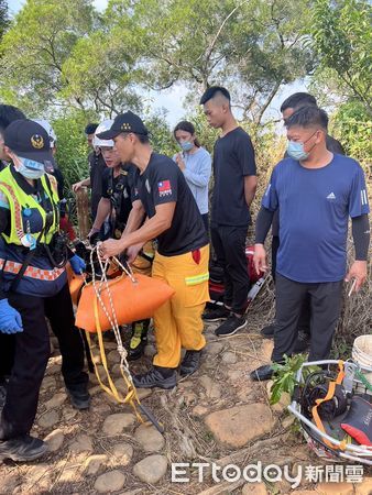 ▲▼     名間鄉廍下村墜落救助案二、案發地        。（圖／記者高堂堯翻攝）