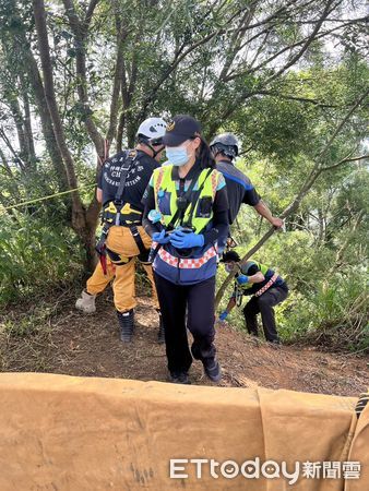 ▲▼     名間鄉廍下村墜落救助案二、案發地        。（圖／記者高堂堯翻攝）