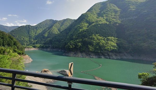 ▲▼靜岡縣川根本町接岨湖。（圖／翻攝Google Maps）