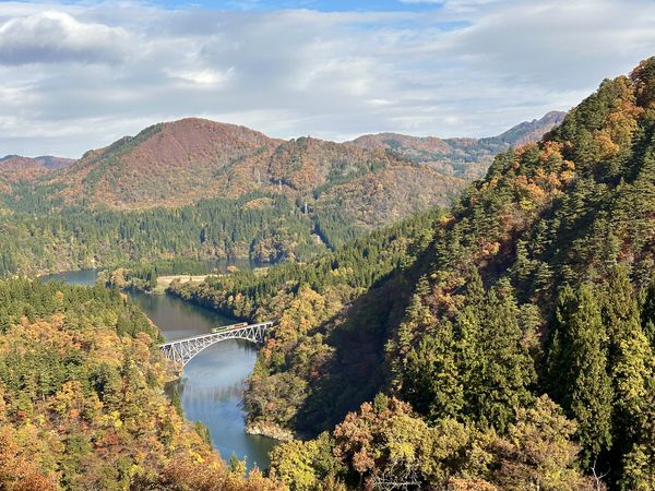 ▲▼福島第一只見川橋梁。（圖／日本旅遊推廣中心提供）