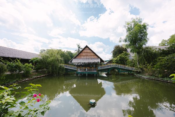 ▲▼湄公河美食餐廳 khu du lich con phung ben tre – Con Phung，體驗釣鱷魚還有品味傳說站立的魚。（黑皮提供）