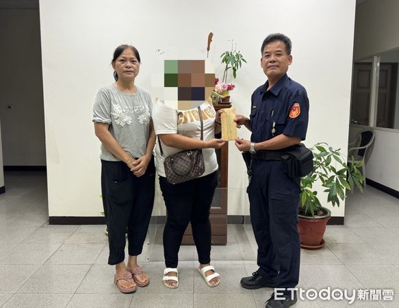 ▲枋寮警分局東海派出所長藍清輝發起募捐助戴家             。（圖／記者陳崑福翻攝）