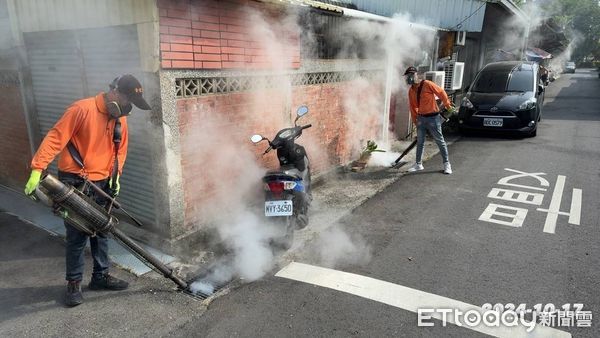 ▲▼   台灣中油嘉義區敦親睦鄰登革熱防治   。（圖／記者翁伊森攝）