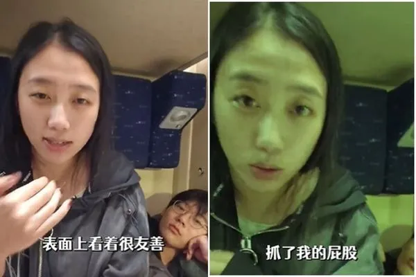 中國女網紅赴俄旅遊，遇俄軍準備出征烏克蘭！慘被當慰安婦猥褻。（翻自X平台）