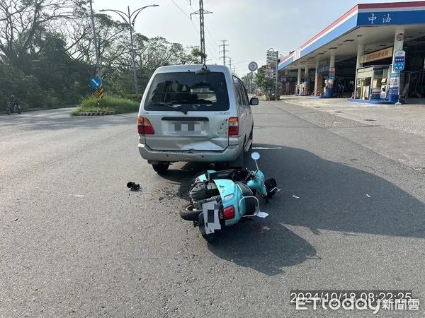 ▲高雄市和發消防分隊掛牌出勤，第一起任務是車禍救護            。（圖／記者吳奕靖翻攝）