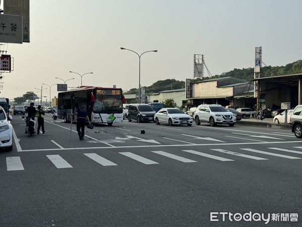 ▲▼烏日騎士詭異逆撞公車，死因是顱內出血亡，公車司機限制住居。（圖／民眾提供，下同）