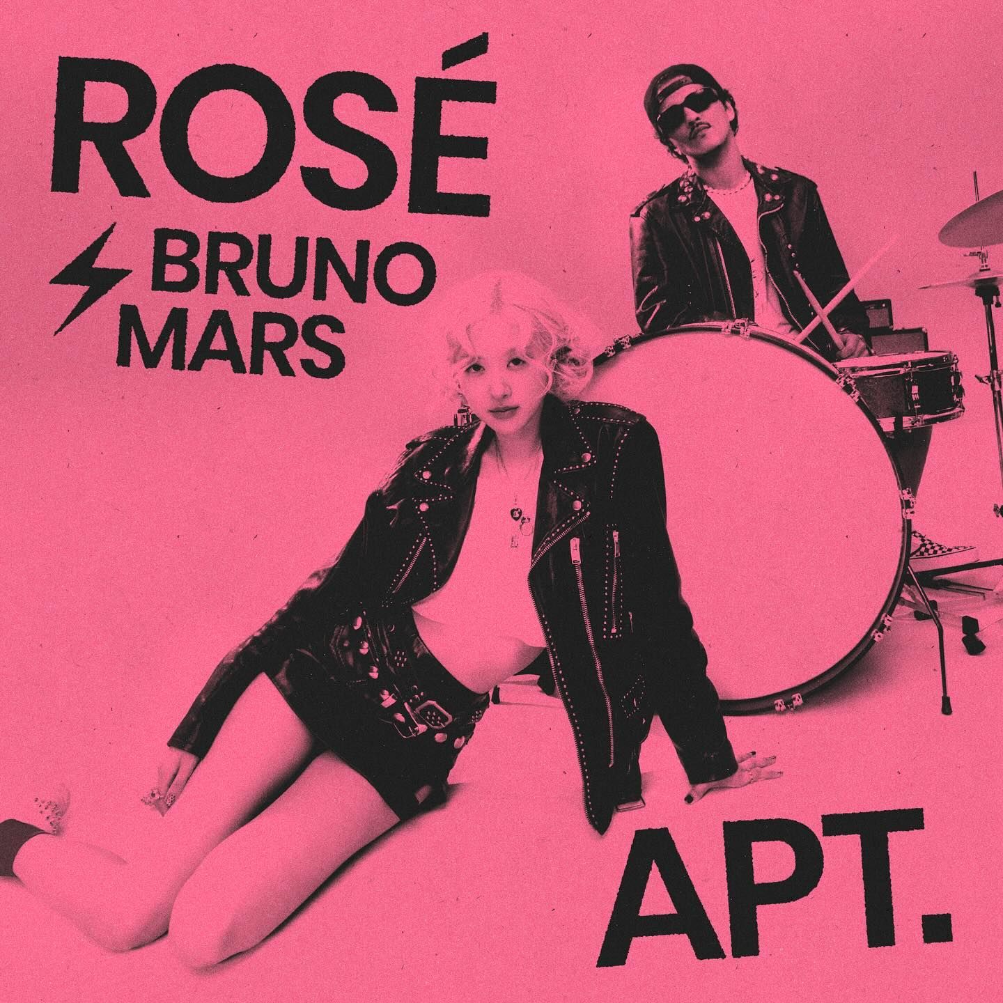 ▲▼  Rosé and Bruno Mars         。（圖／翻攝IG）