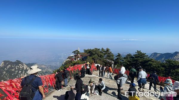 ▲▼陝西、2024、華山、西峰、            。（圖／記者任以芳攝）