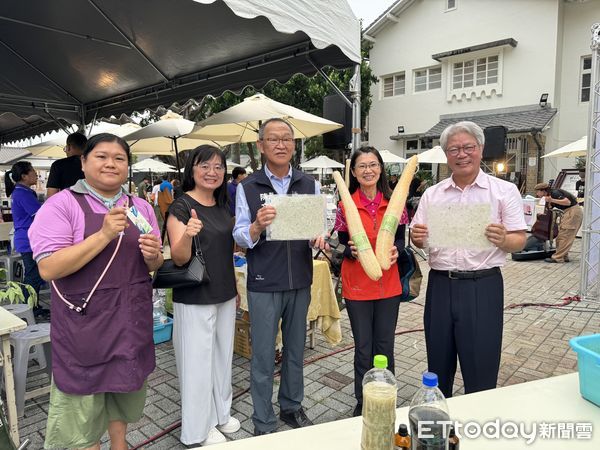 ▲2024農島嶼，南台灣一年一度的農村盛事，在屏東最美眷村-勝利星村孫立人將軍行館前廣場登島，吸引上千人次來訪。（圖／記者林東良翻攝，下同）