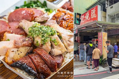 左營最強燒臘便當！五寶飯滿滿都是肉