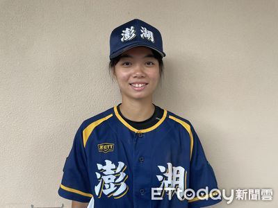 黑豹旗／澎湖女將洪晴萱守住兩球　最後一次參賽開心有轉播