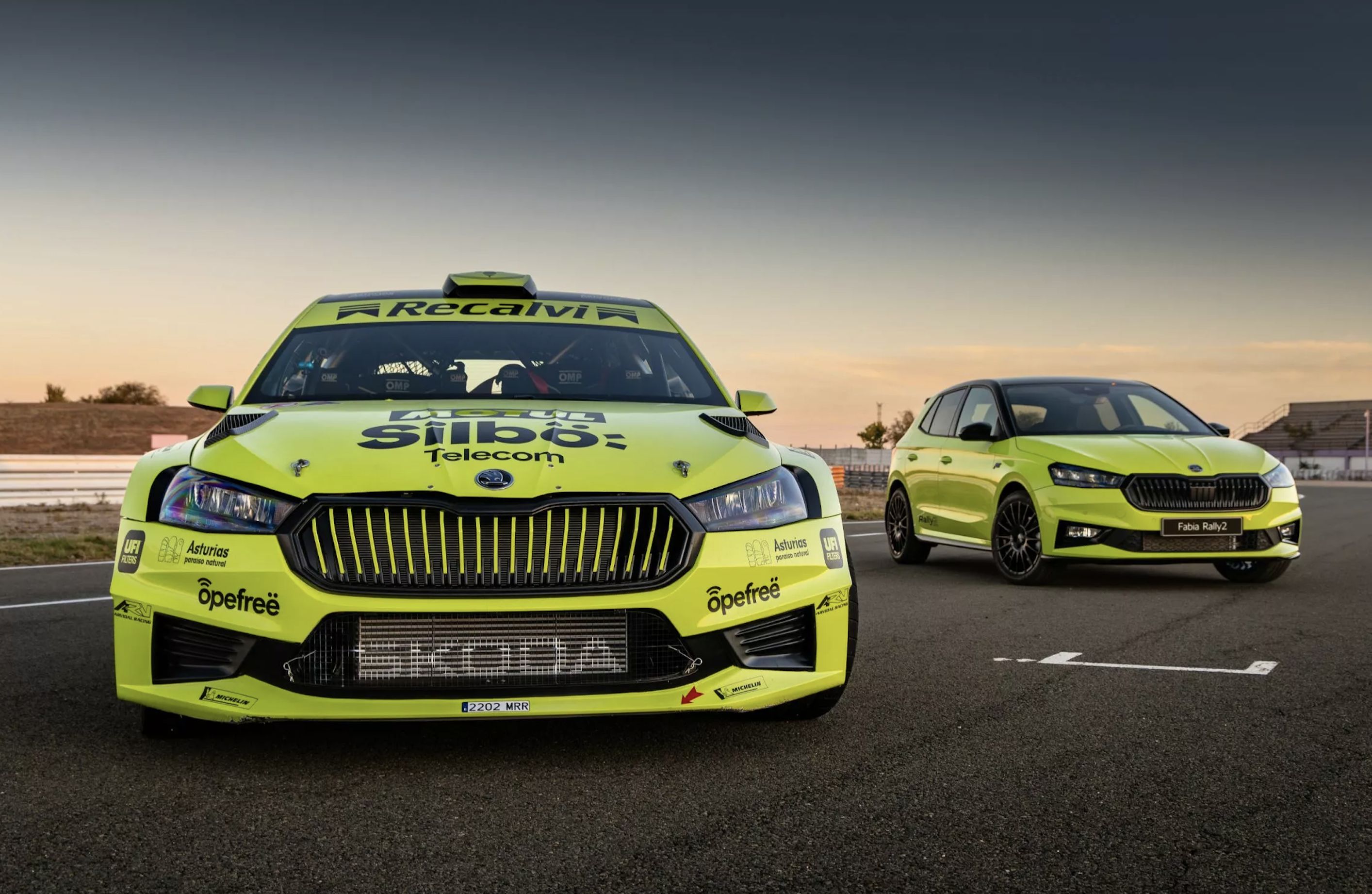 ▲Skoda Fabia Rally2 。（圖／翻攝自Skoda）