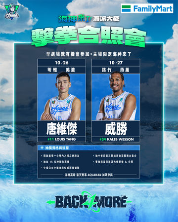 ▲海神主場4連戰，洋將威勝大讚高雄巨蛋大銀幕有NBA水準。（圖／海神提供）