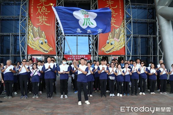 ▲▼   113年全民運動會嘉義市代表隊授旗典禮 黃敏惠市長勉勵選手以KANO精神 全力以赴!  。（圖／嘉義市政府提供）