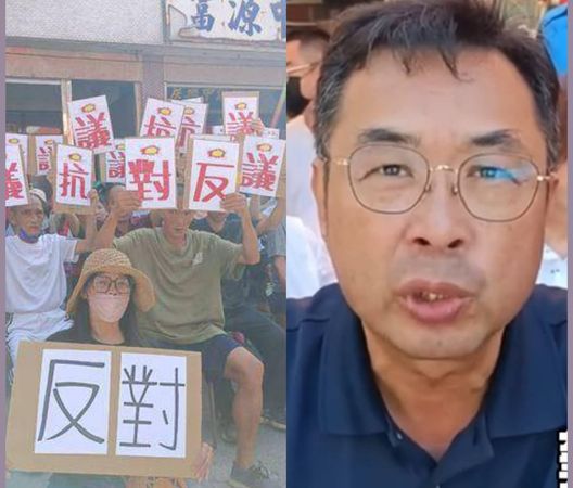 ▲二林鎮民反對設立火葬場將連署罷免鎮長。（圖／記者唐詠絮攝）