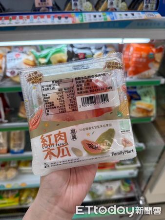 ▲▼   嘉義優鮮木瓜再次進軍全家便利商店  。（圖／嘉義縣政府提供）