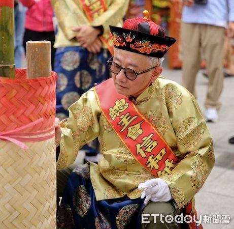 ▲龍虎鶴」祈福畫作首波贈送活動，預計將於國曆11月10日(星期天)廣安宮舉辦登殿安座當天，免費贈送給前一百名蒞臨典禮的民眾。（圖／記者林東良翻攝，下同）