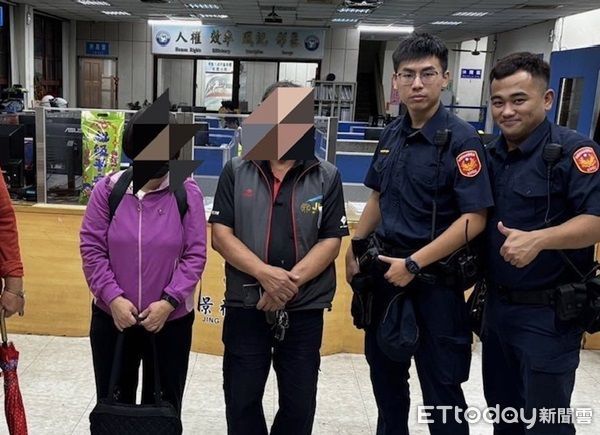 ▲警方將她帶返警所，並通知家人帶回。（圖／桃園警分局提供）