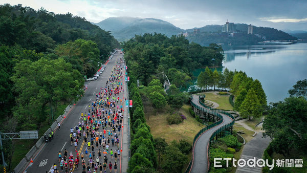 ▲2024日月潭環湖馬拉松吸引逾5000名跑者參加。（圖／日月潭國家風景區管理處提供，下同）