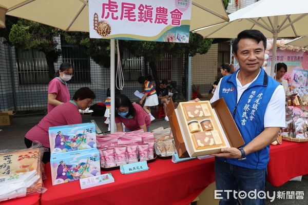 ▲雲林縣虎尾鎮農會暨落花生產業聯盟舉行新品發表會，展現農會與產業聯盟創新研發能力，與市場競爭力。（圖／記者王悉宇翻攝）