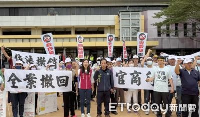 口湖變電站廠商疑涉政商不法　反變電站自救會拉布條請命撤案