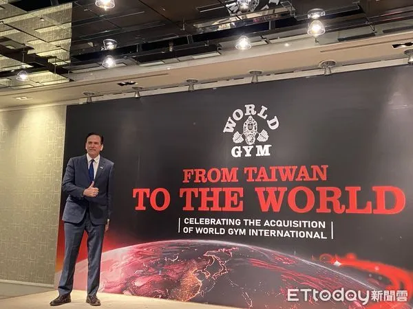 ▲World Gym世界健身董事長柯約翰。（圖／記者廖婕妤攝）