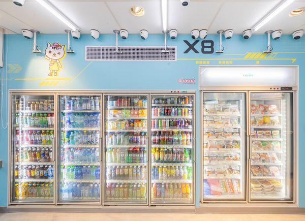 ▲▼7-11未來超商「X-STORE 8」攜手工研院，進駐國立台灣海洋大學，打造全新「AI智慧貨架」，將「拿了就走」的智慧商店技術擴大至全門市。（圖／業者提供）