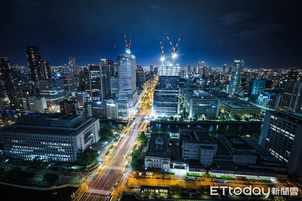 ▲▼大阪夜景，水都大阪，大阪城市景觀。（圖／記者蔡玟君攝）