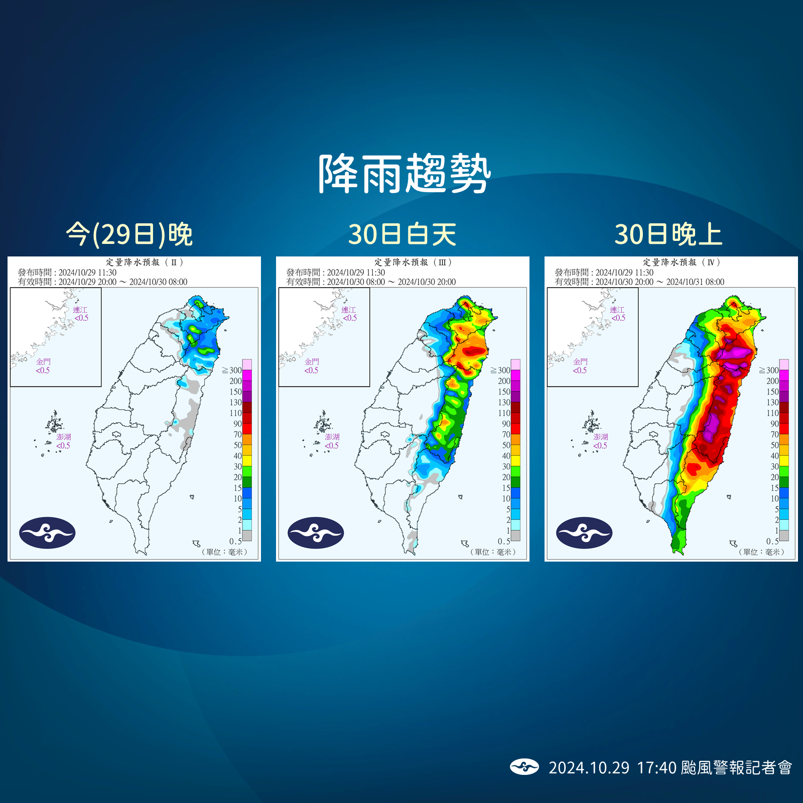 ▲▼天氣趨勢。（圖／氣象署提供）