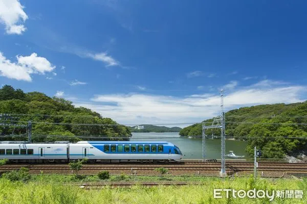 ▲日本「伊勢志摩觀光特急SHIMAKAZE列車」             。（圖／屏東縣政府文化處提供)