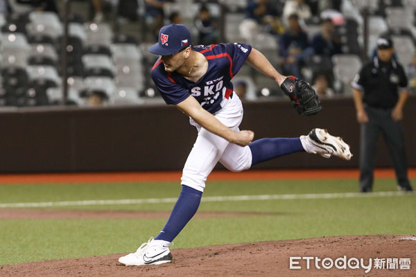 ▲12強熱身賽，捷克隊投手帕沙克。（圖／記者林敬旻攝）