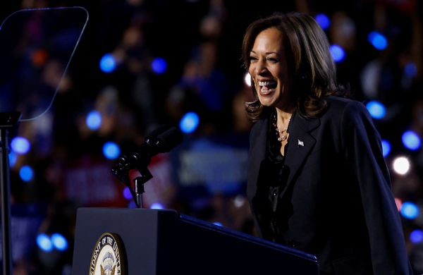 ▲▼民主黨總統候選人賀錦麗（Kamala Harris）。（圖／路透）