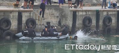 康芮颱風肆虐東海岸漁港　國軍水下作業大隊支援排除阻礙