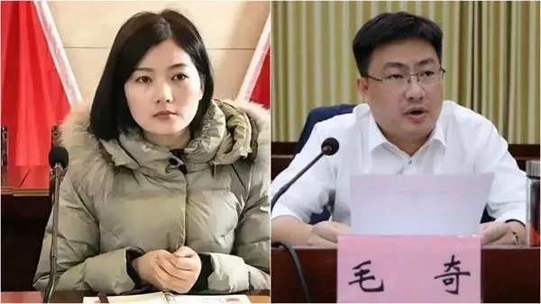 ▲▼江西縣委書記毛奇涉性侵美女鄉書記李佩霞。（圖／翻攝微博）