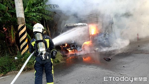 ▲▼北市社子島火燒車             。（圖／記者黃彥傑翻攝）