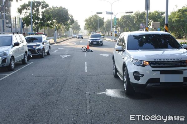 ▲▼台中市男童騎腳踏車遭撞輾死亡。（圖／記者許權毅翻攝）