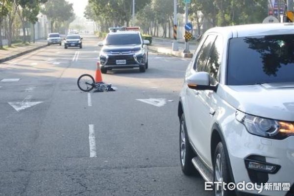 ▲▼台中市男童騎腳踏車遭撞輾死亡。（圖／記者許權毅翻攝） 