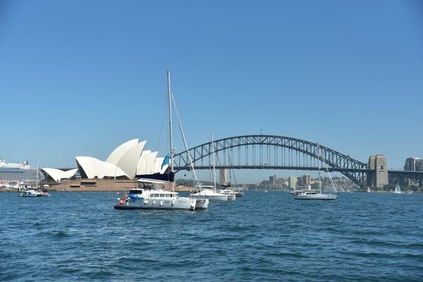 ▲▼雪梨跨年煙火（Sydney New Year’s Eve Fireworks）是一年一度的旅遊盛事，也是全球最早開始的煙火慶典。（圖／部落客Travel with Leo授權提供，勿擅自翻攝）