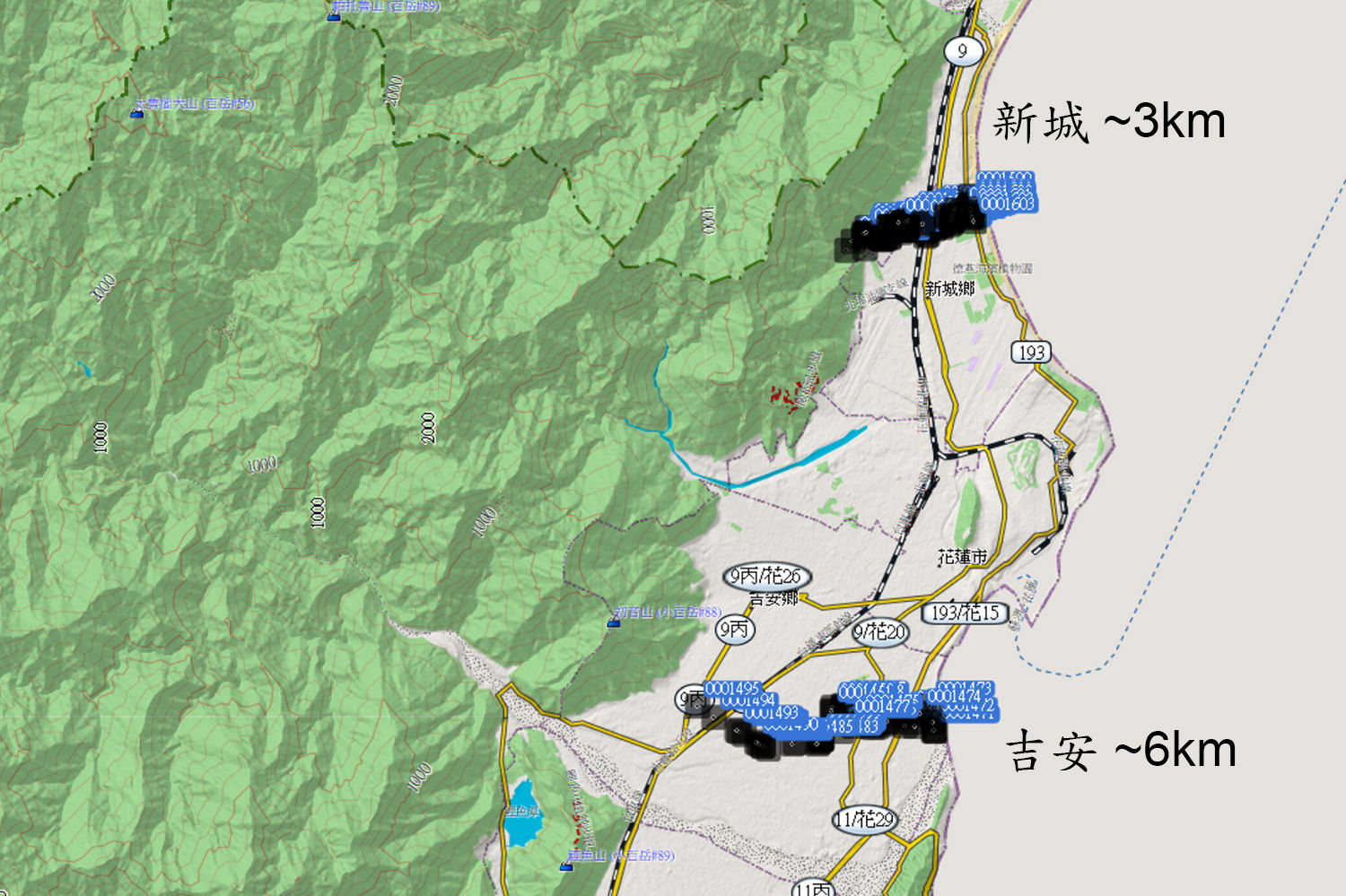 ▲▼文大大氣系主任劉清煌前往花蓮場勘，確認花蓮新城、吉安至少各出現一個龍捲風。（圖／劉清煌提供）