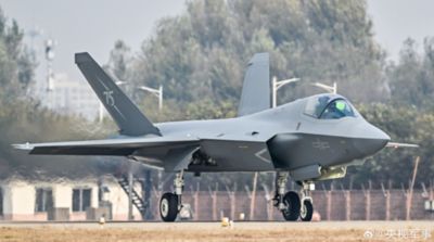 殲-35A真來了！全機照曝光　陸空軍進入雙隱形戰機時代