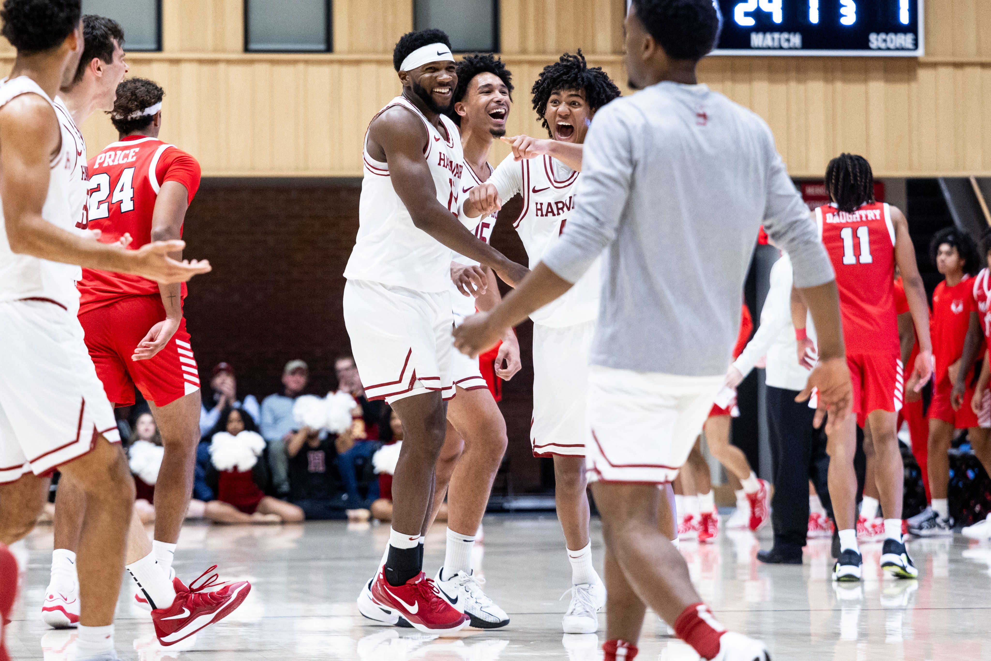 ▲▼台美混血好手賀博。（圖／翻攝自X／Harvard Men’s Basketball）