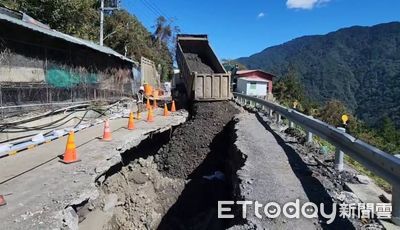 快訊／梨山天坑有救了！公路局改變工法將提前通車  果農喊加油