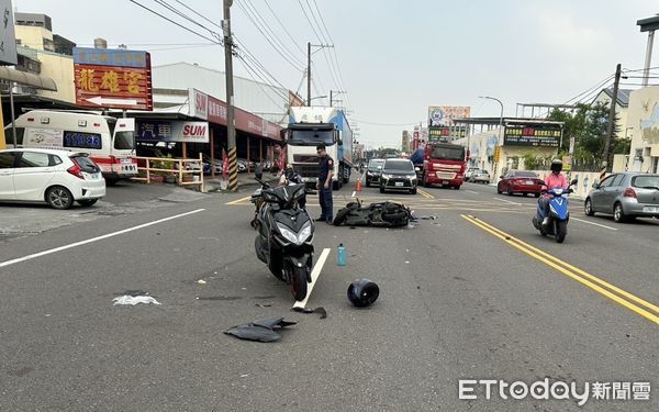 ▲▼大寮車禍。（圖／記者吳世龍翻攝）