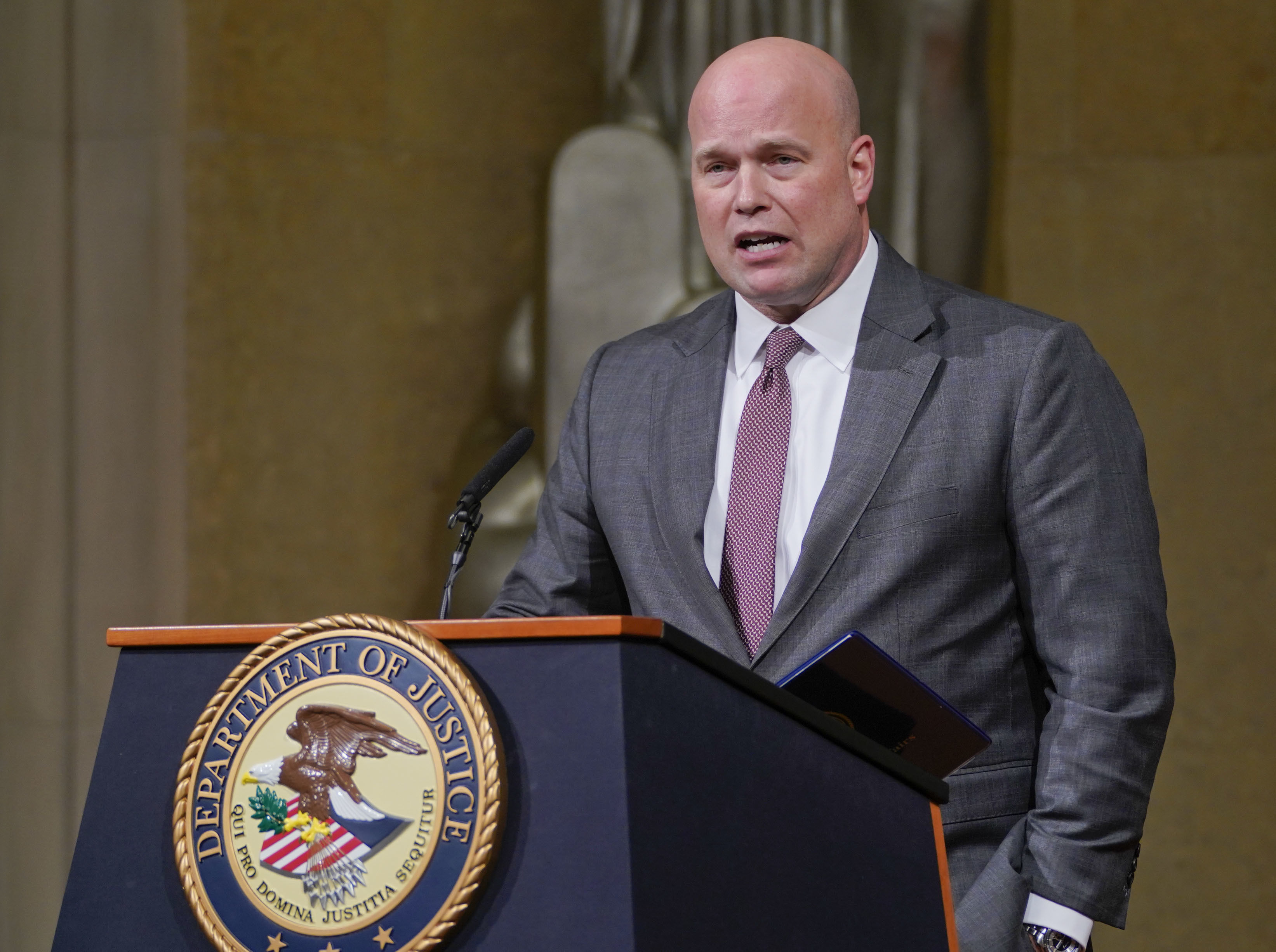 ▲▼ 美國前代理司法部長惠塔克（Matthew Whitaker）。（圖／達志影像／美聯社）