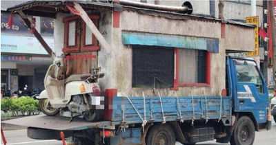 路上驚見「移動水泥房」露營貨車　超載恐成斷頭車