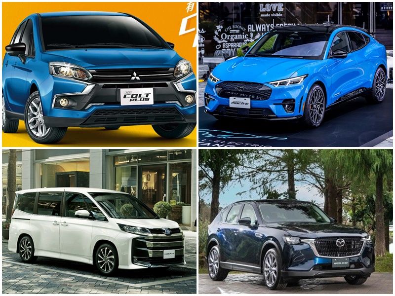 ▲福特Mach-E最多降50萬；三菱Colt Plus推新年式；TOYOTA於台灣註冊多款新車。（圖／翻攝自各車廠）