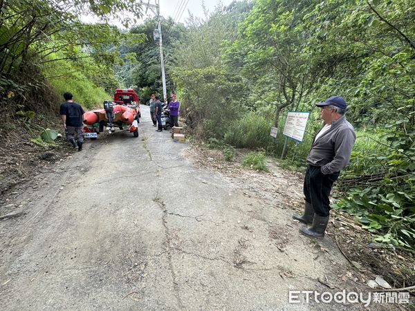 ▲▼             苗栗卓蘭發電廠驚傳男子溺水失蹤。（圖／記者楊永盛翻攝，下同）